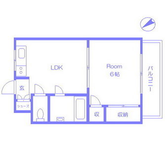 東京都台東区根岸１丁目 賃貸マンション 1LDK