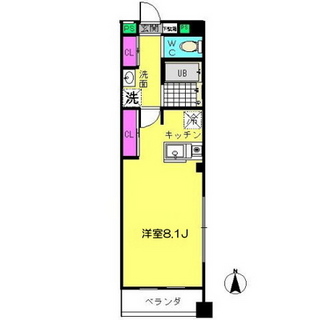 東京都台東区入谷２丁目 賃貸マンション 1K