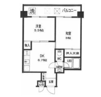 東京都台東区西浅草３丁目 賃貸マンション 2DK