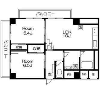 東京都台東区入谷１丁目 賃貸マンション 2LDK