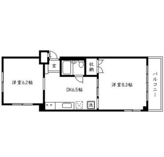 東京都台東区入谷２丁目 賃貸マンション 2DK