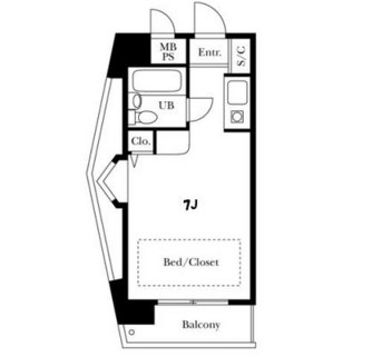 東京都荒川区東日暮里４丁目 賃貸マンション 1R