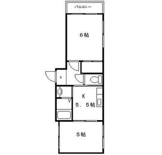 東京都台東区千束２丁目 賃貸マンション 2K